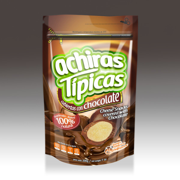 Achiras Cubiertas con Chocolate